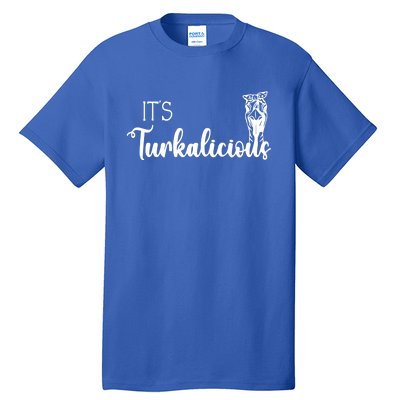 Its Turkalicious Thanksgiving Turkey Family Cute Gift Tall T-Shirt