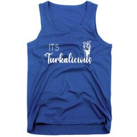 Its Turkalicious Thanksgiving Turkey Family Cute Gift Tank Top