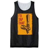 ID Tap That Funny Retro Vintage Beer Gift For Mesh Reversible Basketball Jersey Tank