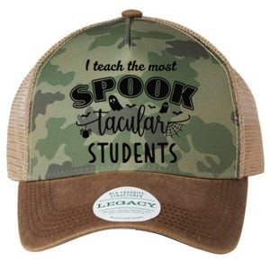 I Teach The Most Spooktacular Students Halloween Legacy Tie Dye Trucker Hat