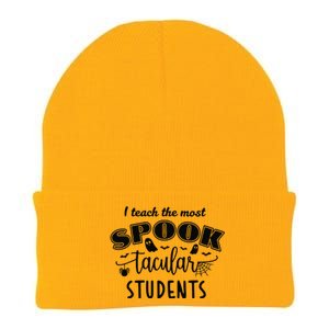 I Teach The Most Spooktacular Students Halloween Knit Cap Winter Beanie