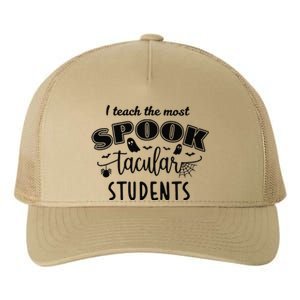 I Teach The Most Spooktacular Students Halloween Yupoong Adult 5-Panel Trucker Hat