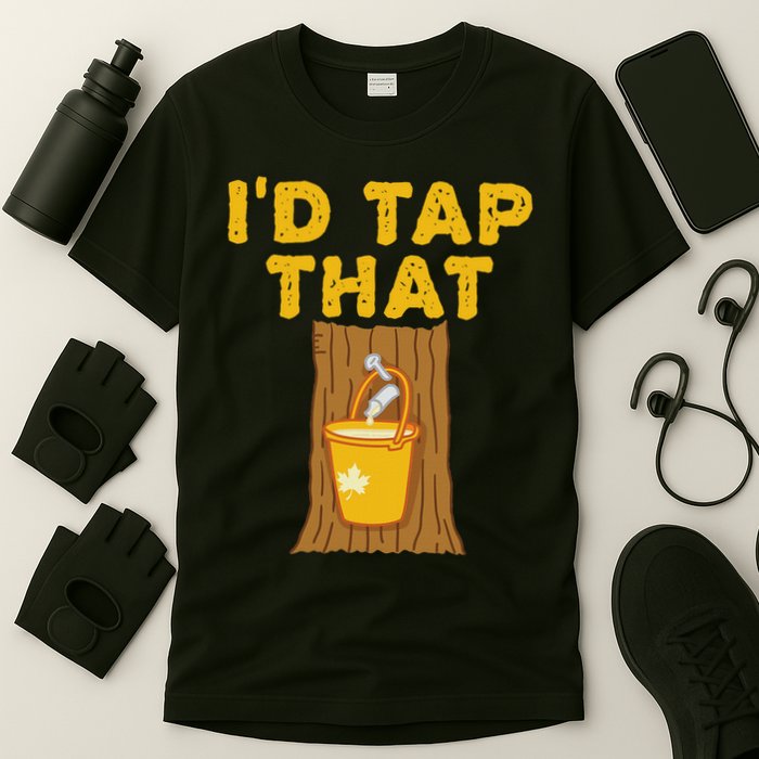 I'd Tap That Maple Tree Maple Syrup T-Shirt