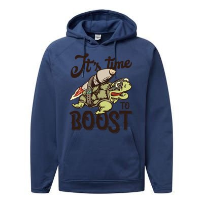 It's Time To Boost Performance Fleece Hoodie