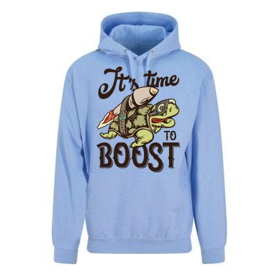 It's Time To Boost Unisex Surf Hoodie