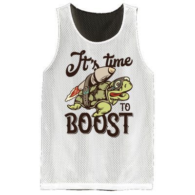 It's Time To Boost Mesh Reversible Basketball Jersey Tank