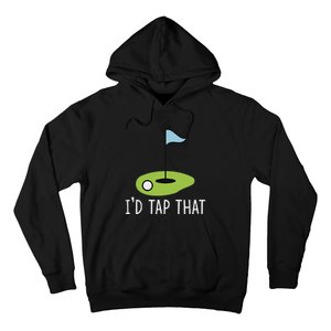 ID Tap That Sarcasm Gag Funny Best Golf Joke Fathers Day Hoodie