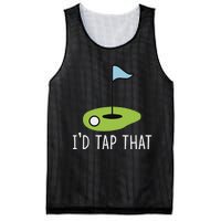 ID Tap That Sarcasm Gag Funny Best Golf Joke Fathers Day Mesh Reversible Basketball Jersey Tank