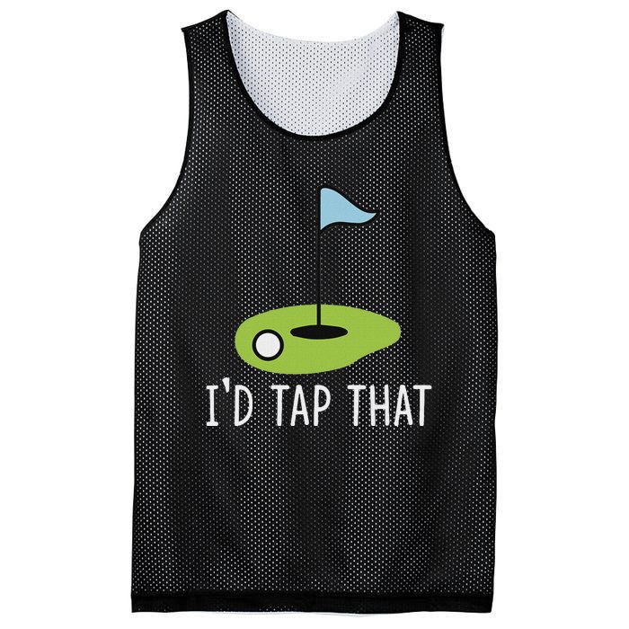 ID Tap That Sarcasm Gag Funny Best Golf Joke Fathers Day Mesh Reversible Basketball Jersey Tank