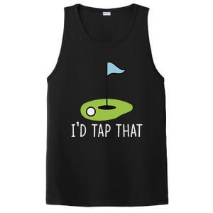 ID Tap That Sarcasm Gag Funny Best Golf Joke Fathers Day PosiCharge Competitor Tank