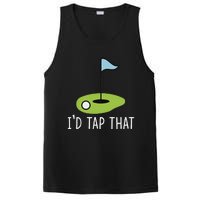 ID Tap That Sarcasm Gag Funny Best Golf Joke Fathers Day PosiCharge Competitor Tank