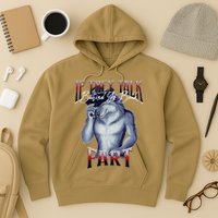 If They Talk Behind Yo Back Fart Funny Wolf Sayings Hoodie