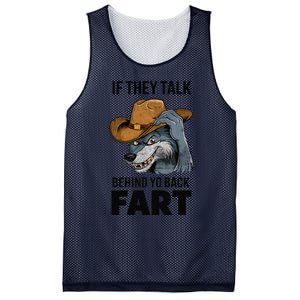 If They Talk Behind Your Back Fart Funny Oddly Specific Meme Mesh Reversible Basketball Jersey Tank