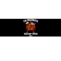 IM Thankful Trump Won Thanksgiving Trump Autumn Turkey 2024 Bumper Sticker