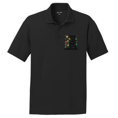 I Teach The Cutest In The Workshop Cute Gift Teacher Christmas Gift PosiCharge RacerMesh Polo