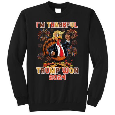 IM Thankful Trump Won 2024 Sweatshirt