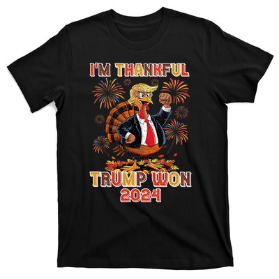 IM Thankful Trump Won 2024 T-Shirt