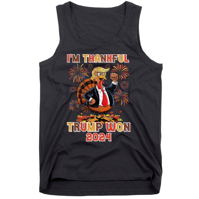 IM Thankful Trump Won 2024 Tank Top