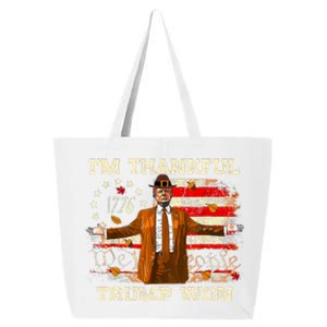 Im Thankful Trump Won Thanksgiving Turkey Fall Women 25L Jumbo Tote