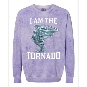 IM The Tornado Storm Twister Meteorologist Colorblast Crewneck Sweatshirt