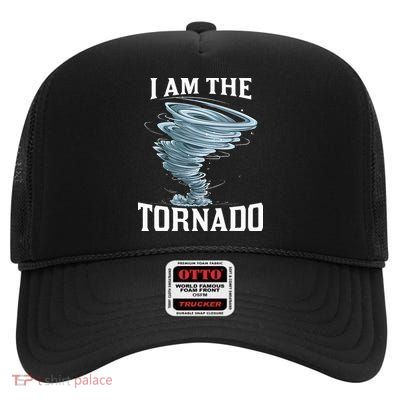 IM The Tornado Storm Twister Meteorologist High Crown Mesh Back Trucker Hat