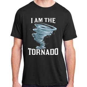 IM The Tornado Storm Twister Meteorologist Adult ChromaSoft Performance T-Shirt