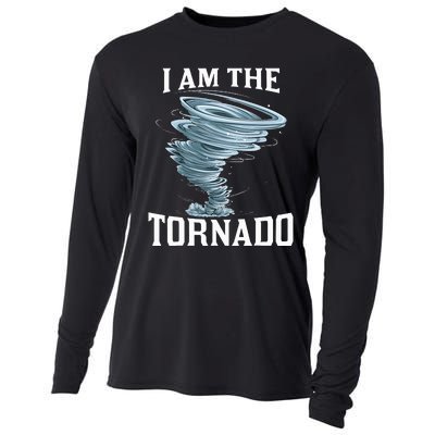 IM The Tornado Storm Twister Meteorologist Cooling Performance Long Sleeve Crew