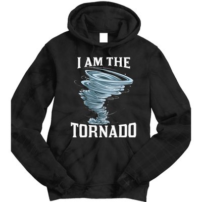 IM The Tornado Storm Twister Meteorologist Tie Dye Hoodie