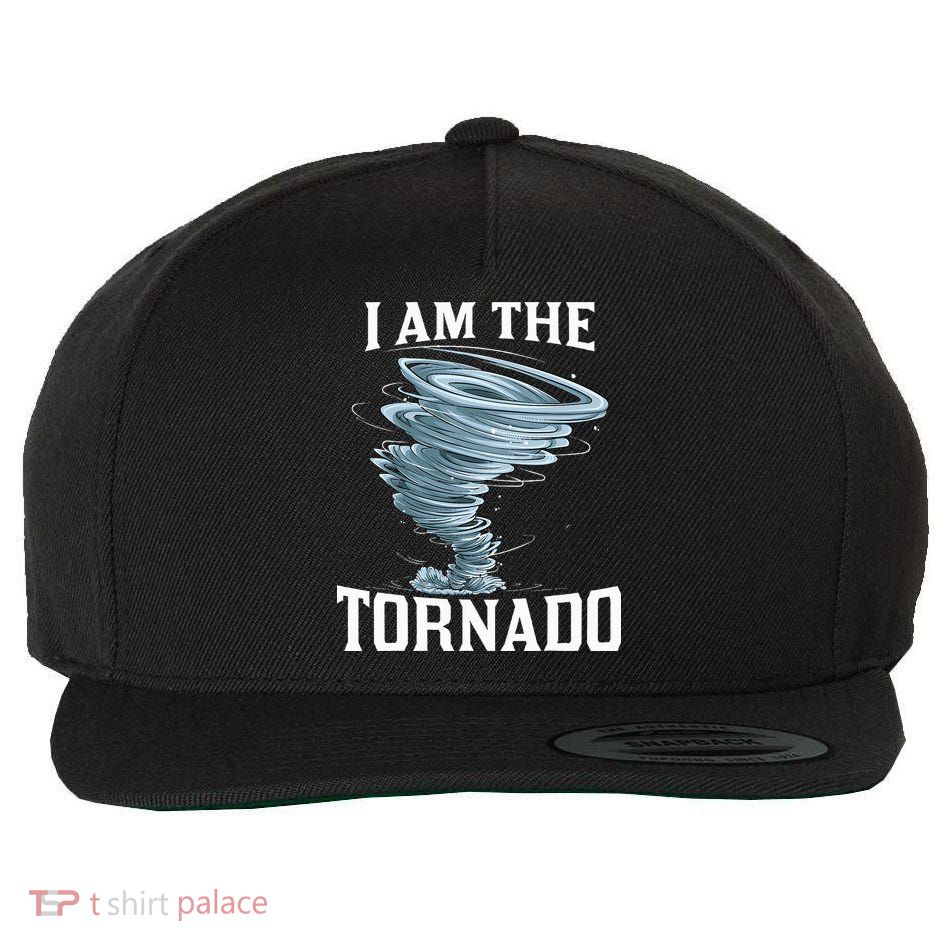 IM The Tornado Storm Twister Meteorologist Wool Snapback Cap