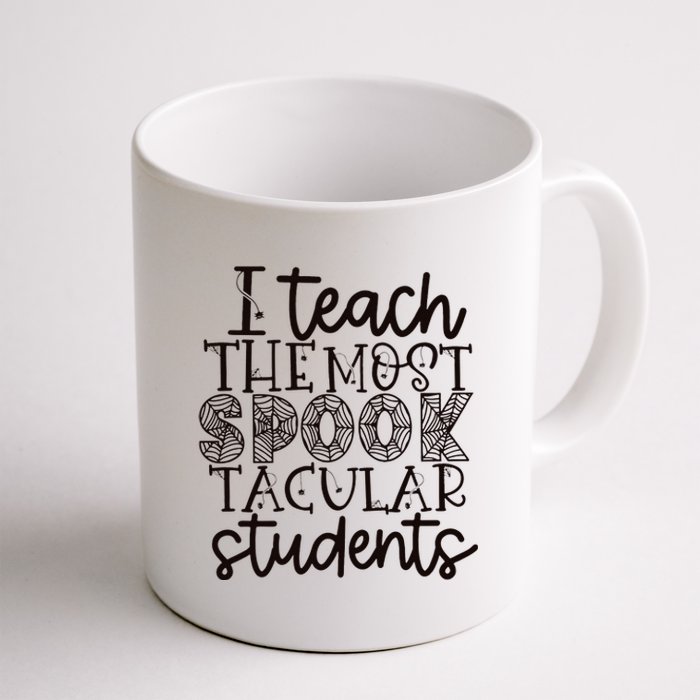 I teach the most spooktacular students Teacher Halloween Coffee Mug