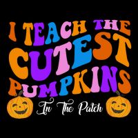 I Teach The Cutest Pumpkins In The Patch Halloween Teacher 16 in Basic Backpack