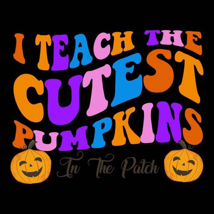 I Teach The Cutest Pumpkins In The Patch Halloween Teacher 16oz Travel Tumbler