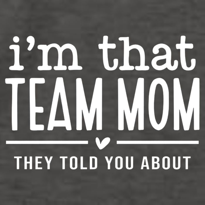 IM That Team Mom They Told You About Gift Vector Backpack