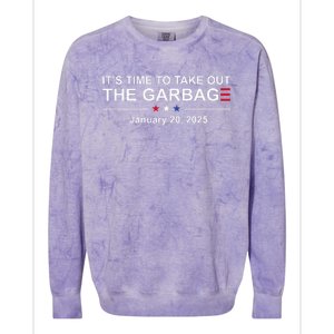 ItS Time To Take Out The Garbage January 20 2025 Colorblast Crewneck Sweatshirt