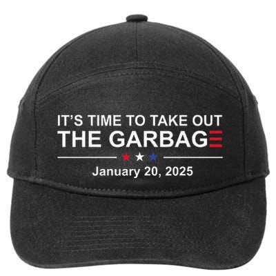 ItS Time To Take Out The Garbage January 20 2025 7-Panel Snapback Hat