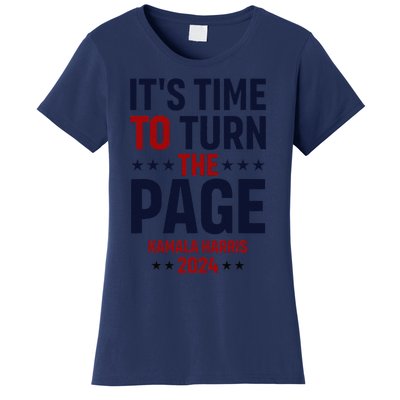 ItS Time To Turn The Page Kamala Harris For President 2024 Women's T-Shirt