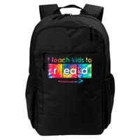 I Teach To Read Tie Dye Science of Reading Daily Commute Backpack