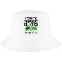 I Teach The Cutest Clovers In The Patch St Patrick's Day Teacher Cool Comfort Performance Bucket Hat