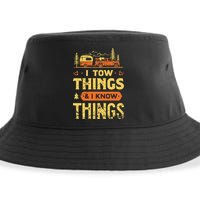 I Tow Things And I Know Things Sustainable Bucket Hat