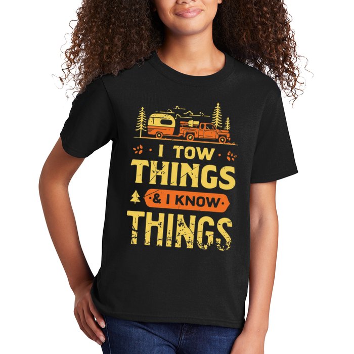 I Tow Things And I Know Things Kids T-Shirt