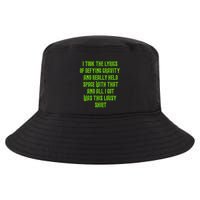 I Took The Lyrics Of Defying Gravity And Really Held Space With That Cool Comfort Performance Bucket Hat