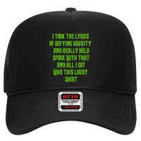 I Took The Lyrics Of Defying Gravity And Really Held Space With That Trucker Hat