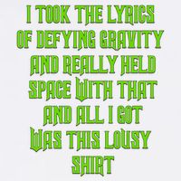 I Took The Lyrics Of Defying Gravity And Really Held Space With That Garment-Dyed Sweatshirt