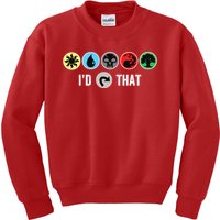 Id Tap That Gathering Magic Guild For Magic Lover Kids Sweatshirt