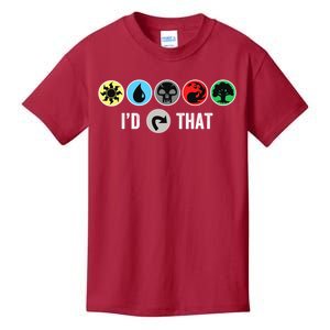 Id Tap That Gathering Magic Guild For Magic Lover Kids T-Shirt