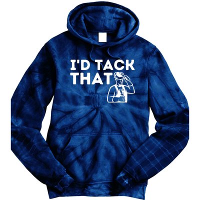 Id Tack That Metal Worker Welding & Welder Tie Dye Hoodie