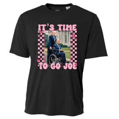 Its Time To Go Joe Funny Trump 2024 Cooling Performance Crew T-Shirt