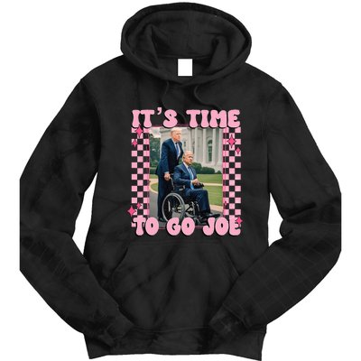 Its Time To Go Joe Funny Trump 2024 Tie Dye Hoodie