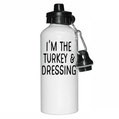 Im The Turkey And Dressing Gift Aluminum Water Bottle 