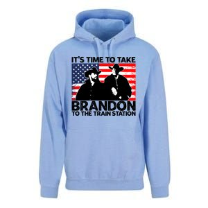 Its Time To Take Brandon To The Train Station Unisex Surf Hoodie